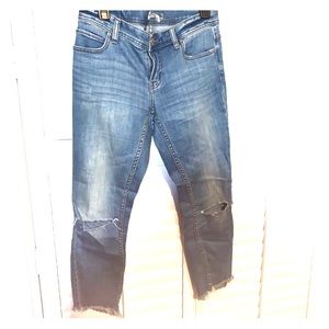 Free people ripped jeans